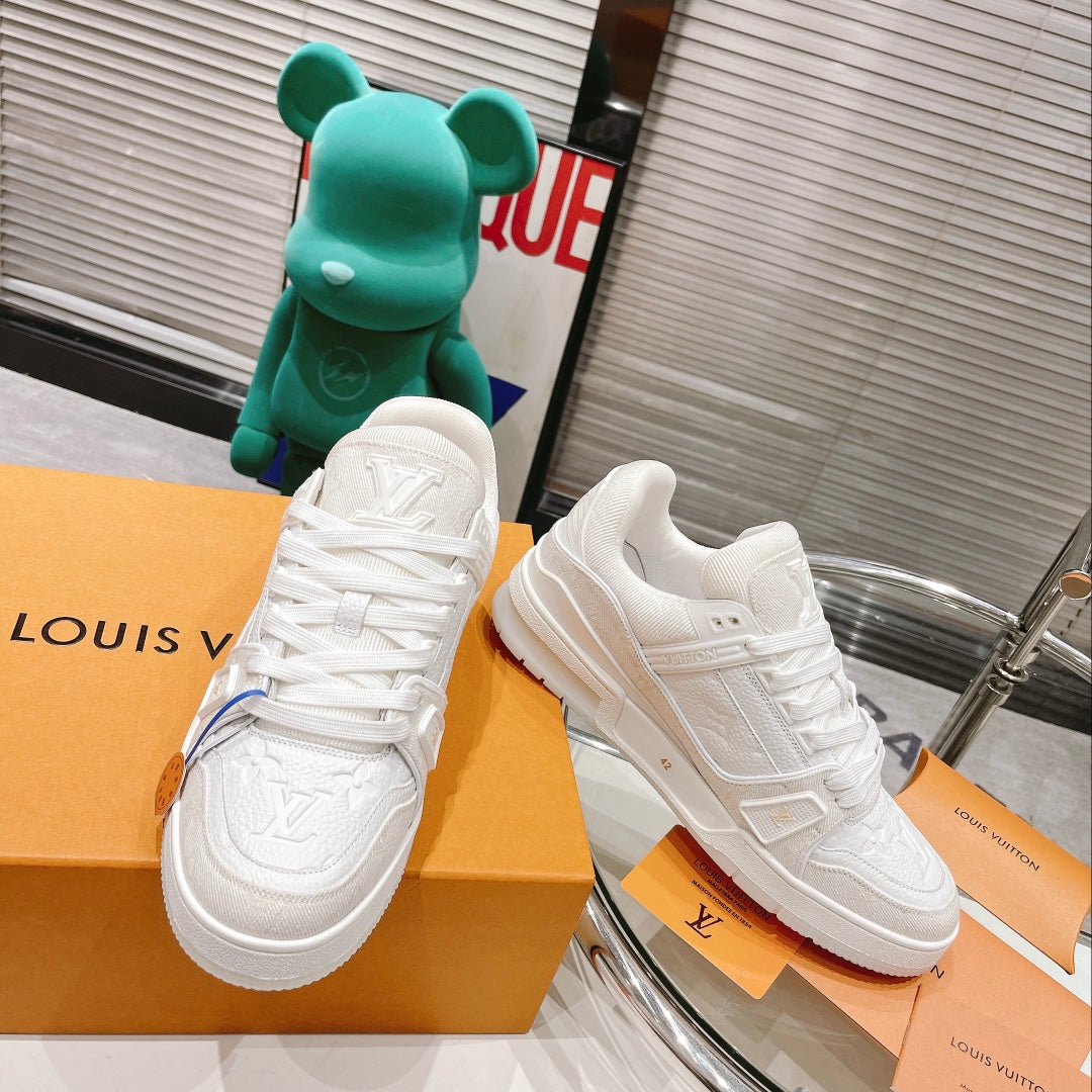 Louis Vuitton Trainer Low "White"