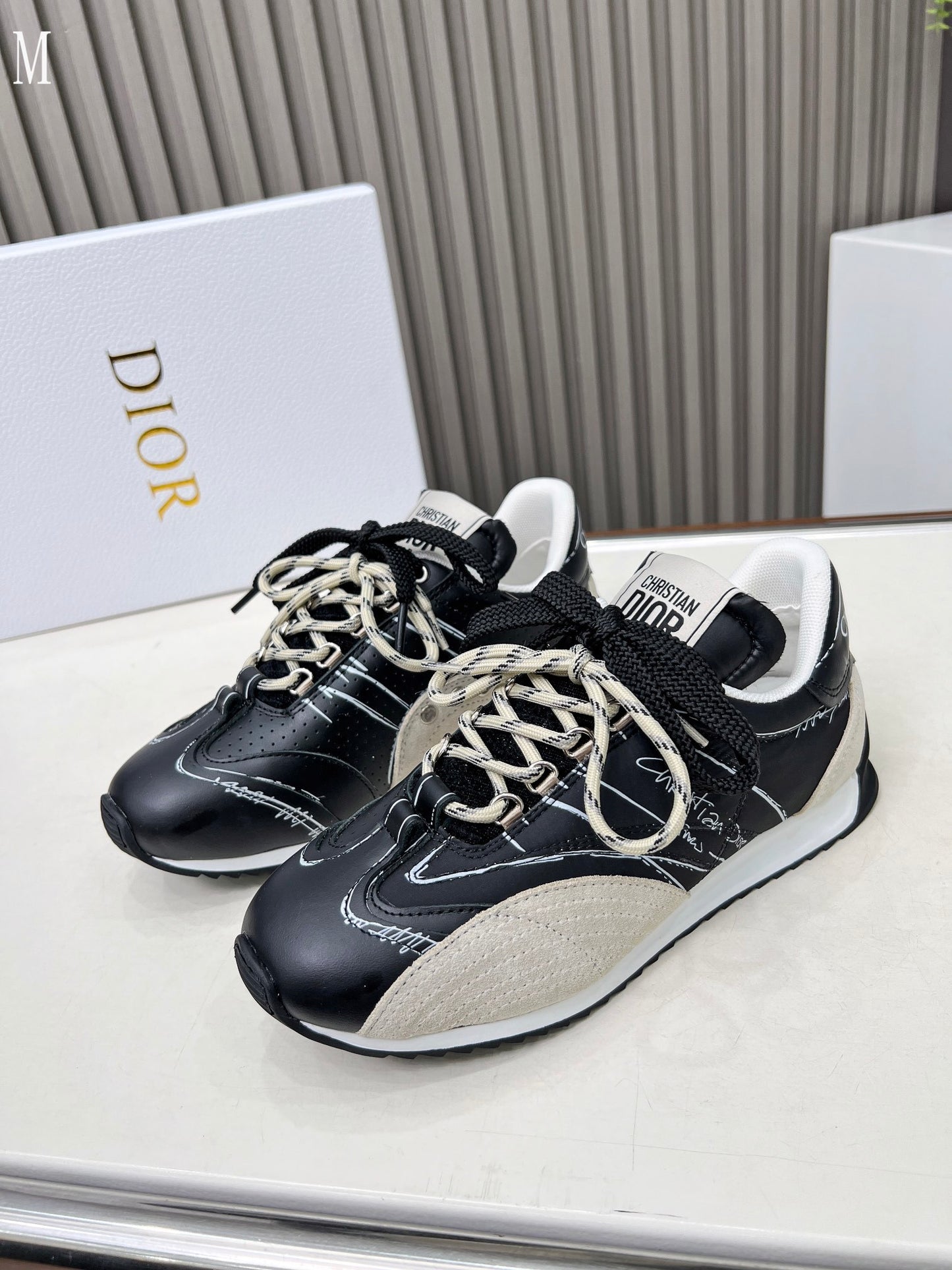 Dior D-Sketch "Black Nylon and Calfskin"
