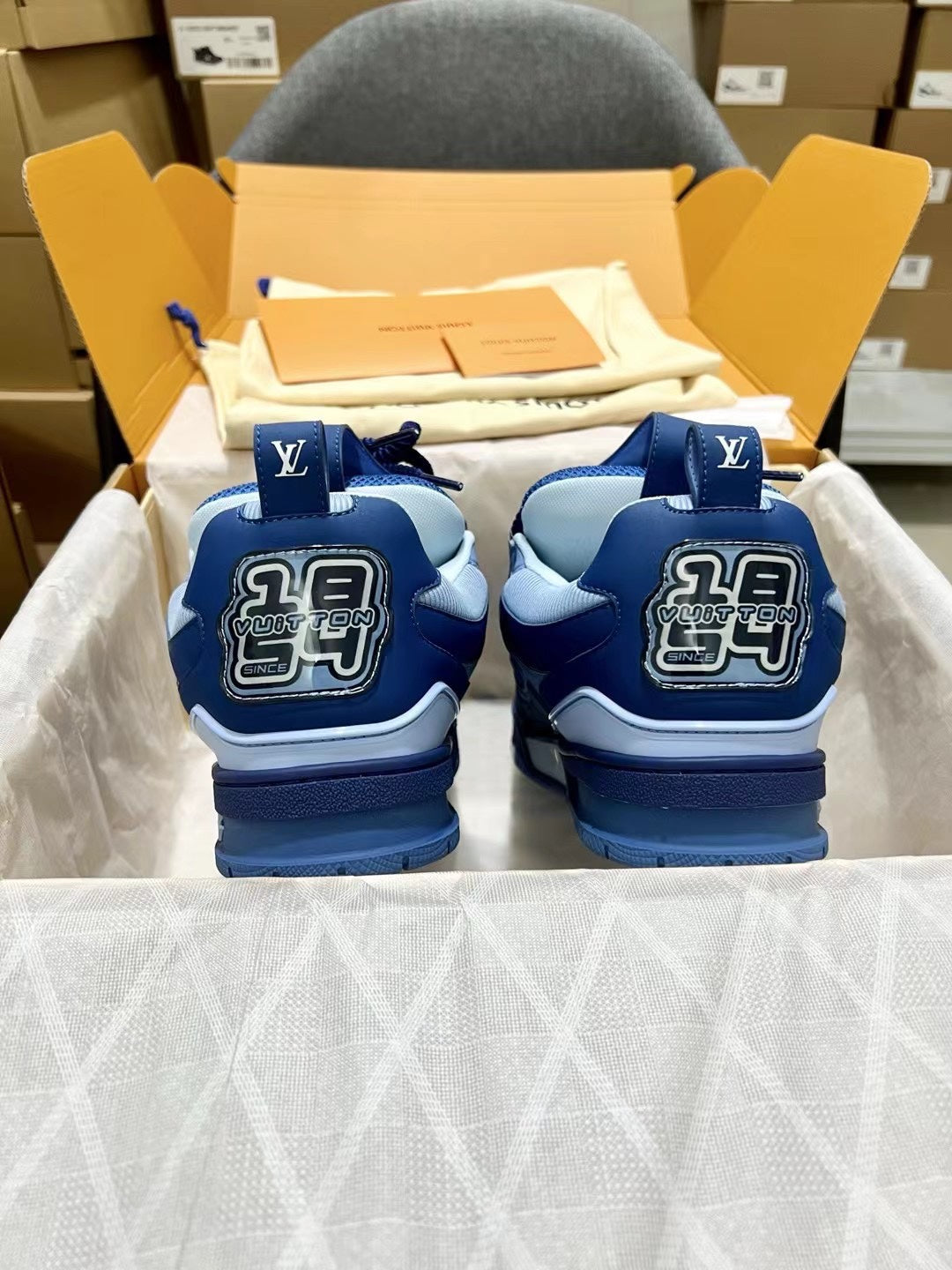 Louis Vuitton Skate Sneaker 'Blue Light Blue'