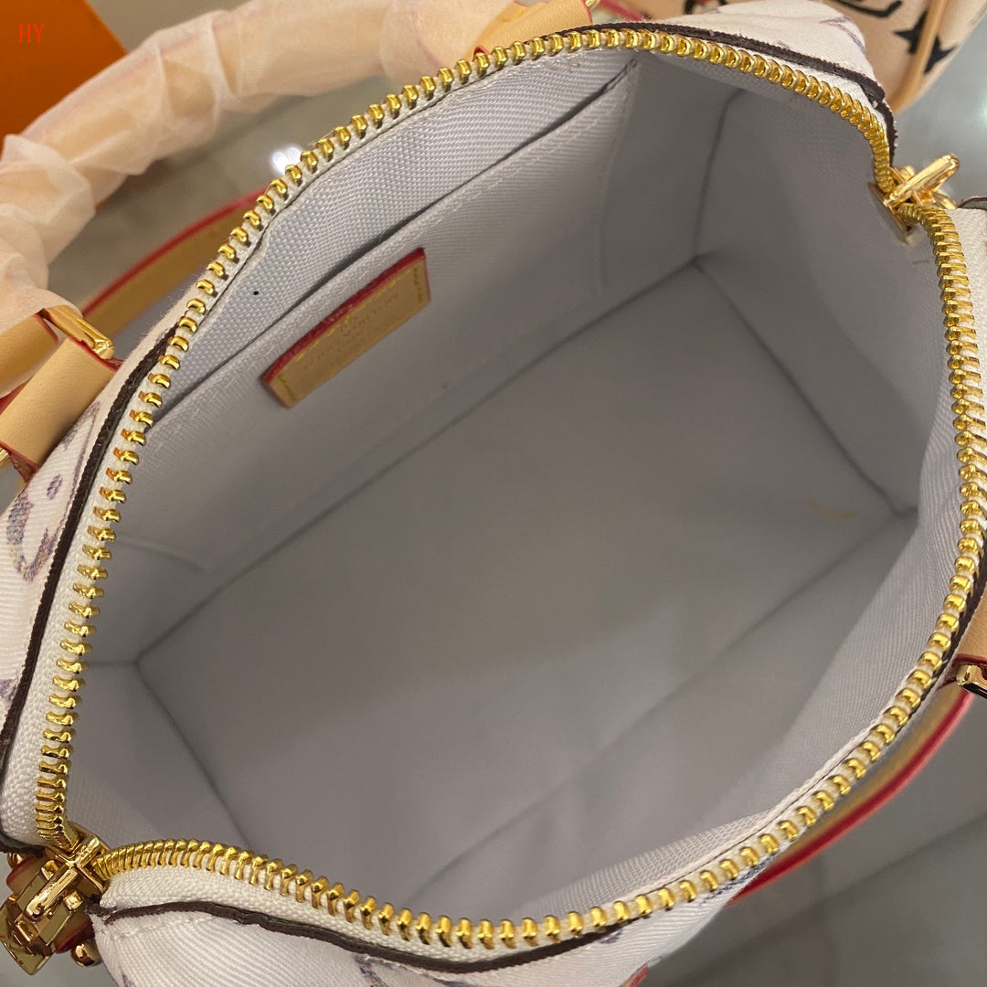 Louis Vuitton "Speedy Multicolour Beige"