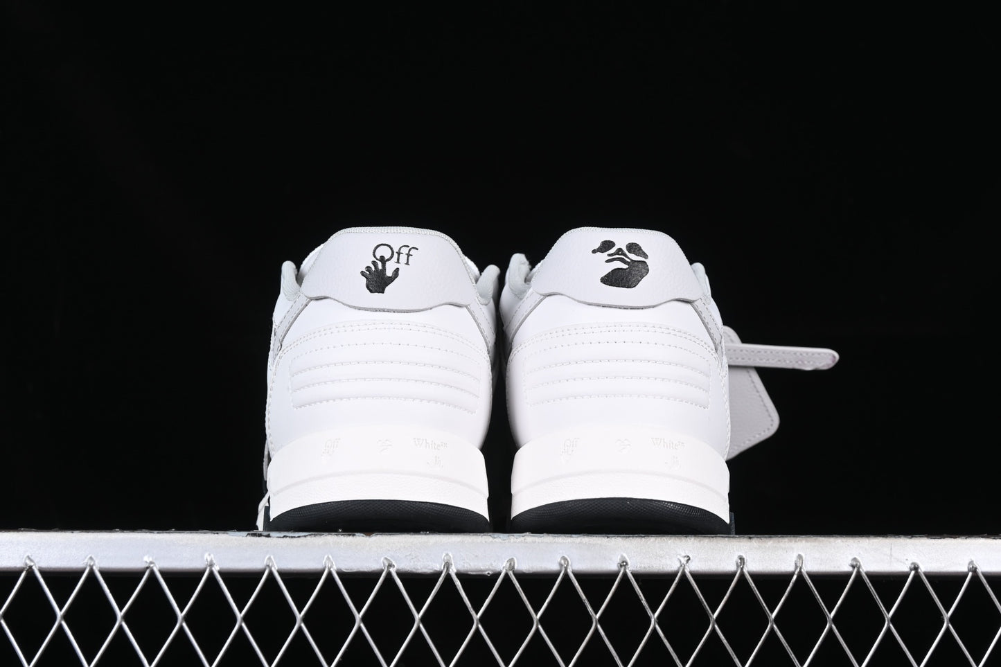 Out of office lace up „Light Grey Black"