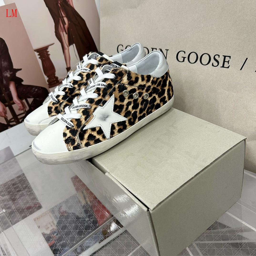 Golden Goose "Pony Skin Leopard Print"