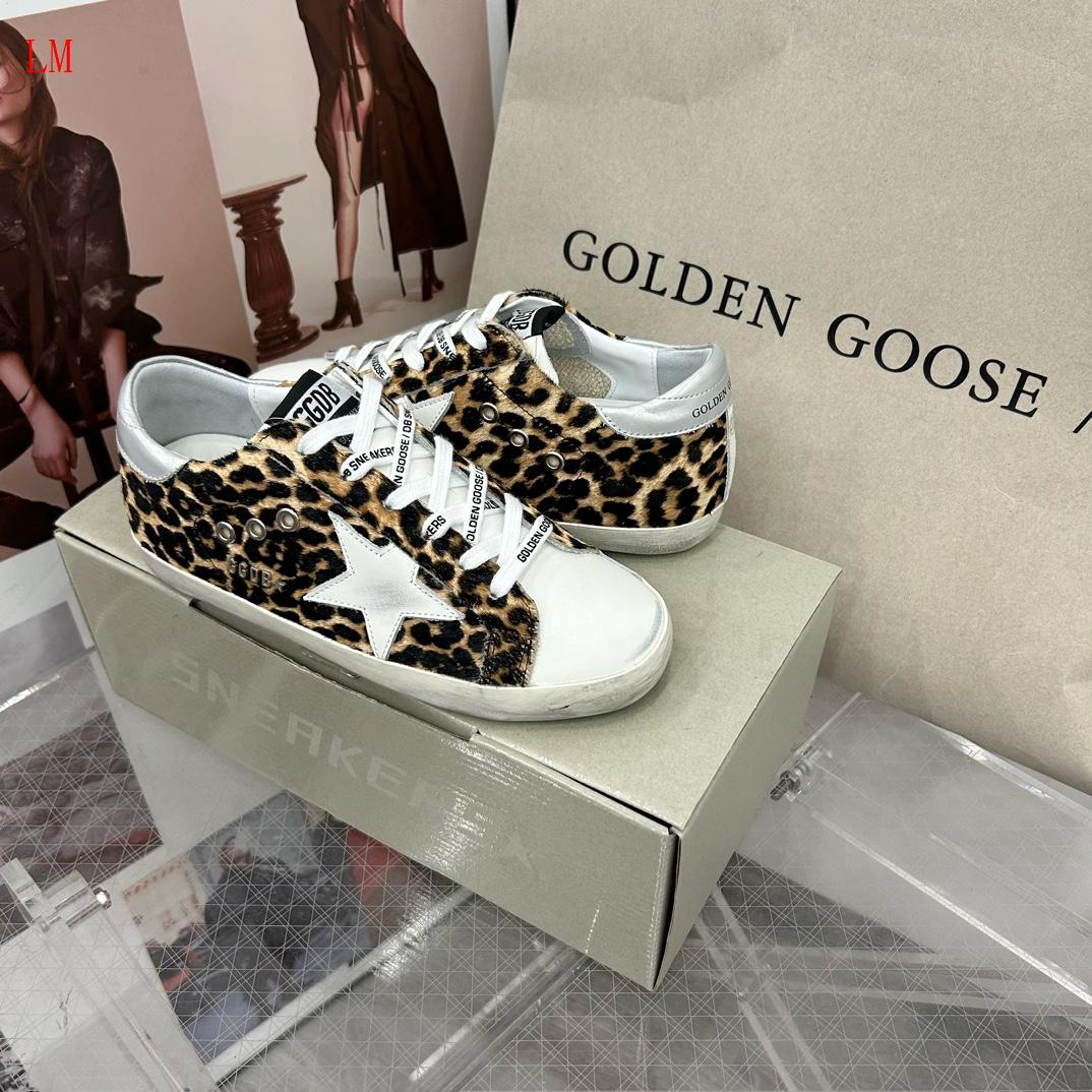 Golden Goose "Pony Skin Leopard Print"