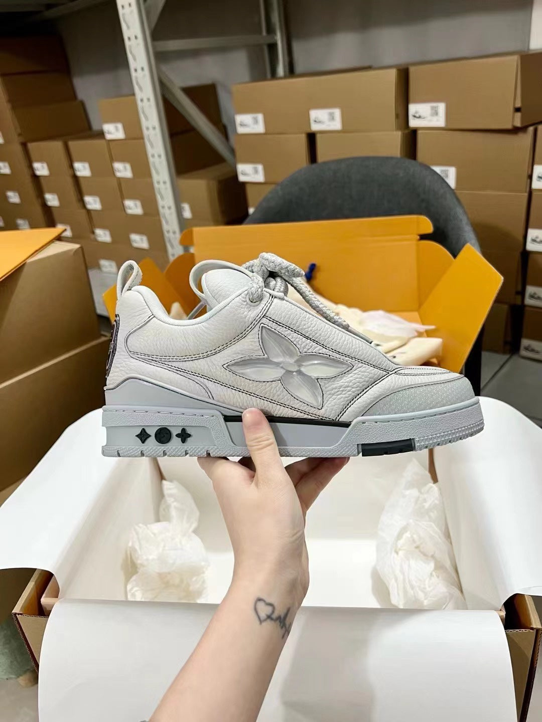 Louis Vuitton Skate Sneaker 'Grey'
