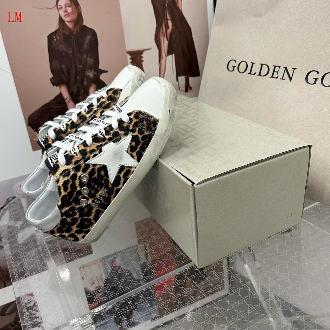 Golden Goose "Pony Skin Leopard Print"