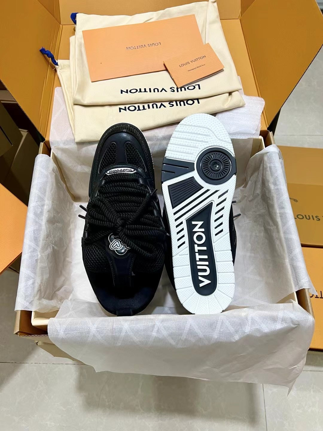Louis Vuitton Skate Sneaker 'Black White'