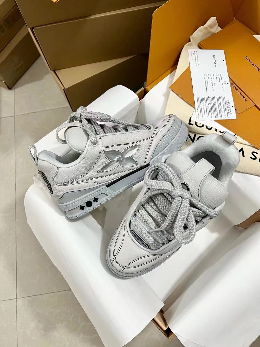 Louis Vuitton Skate Sneaker 'Grey'