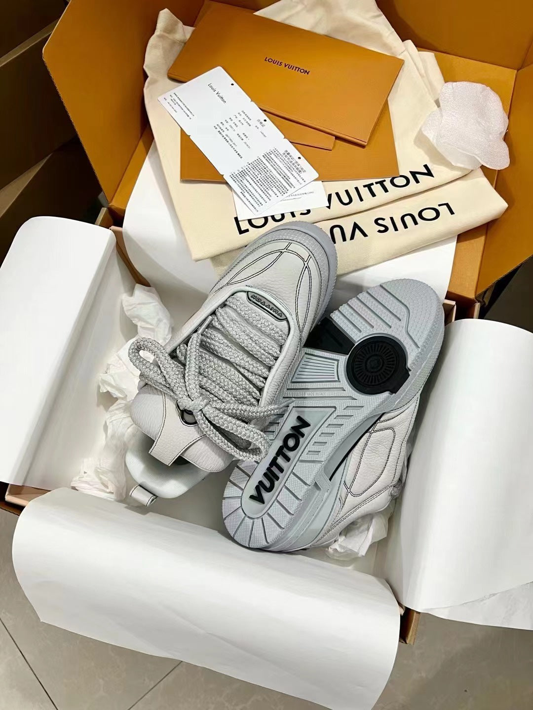 Louis Vuitton Skate Sneaker 'Grey'