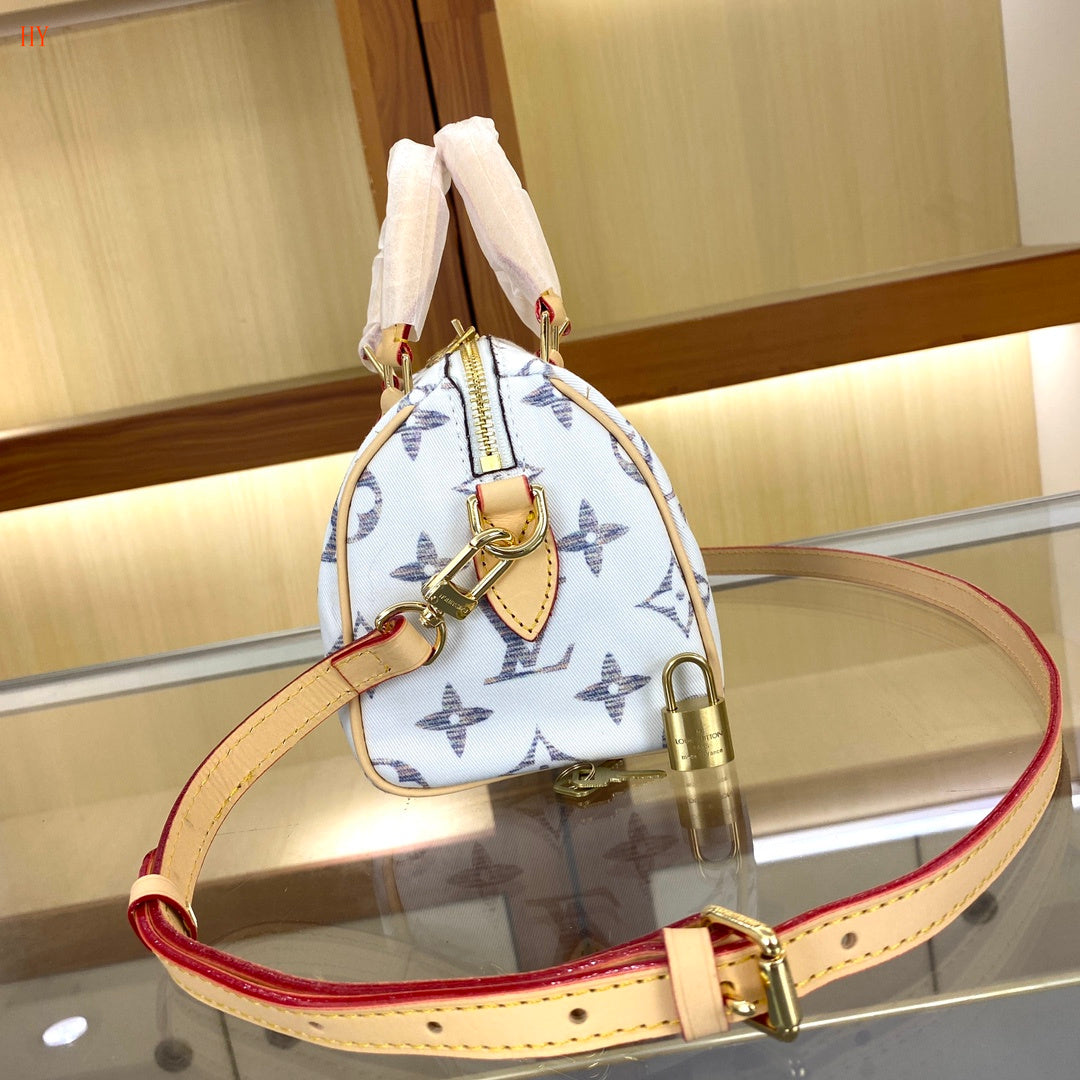 Louis Vuitton "Speedy Multicolour Beige"