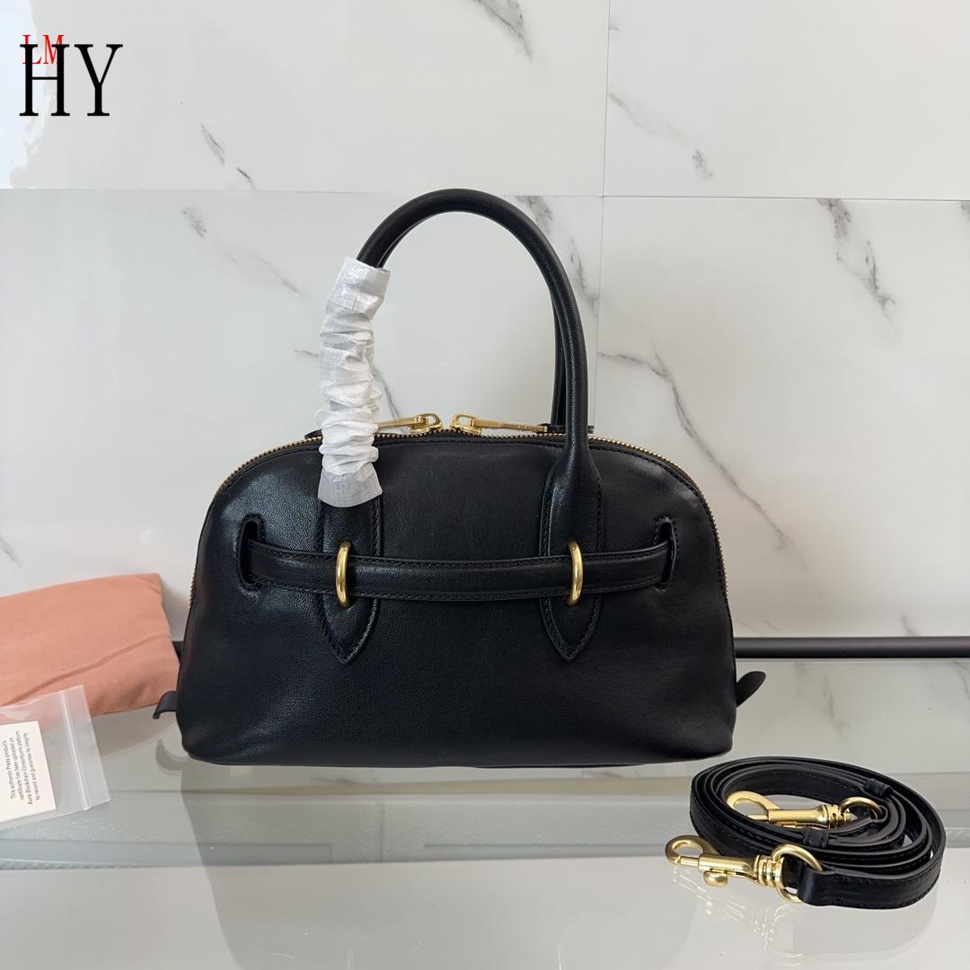 Miu Miu "Black Aventure Leather Top Black"