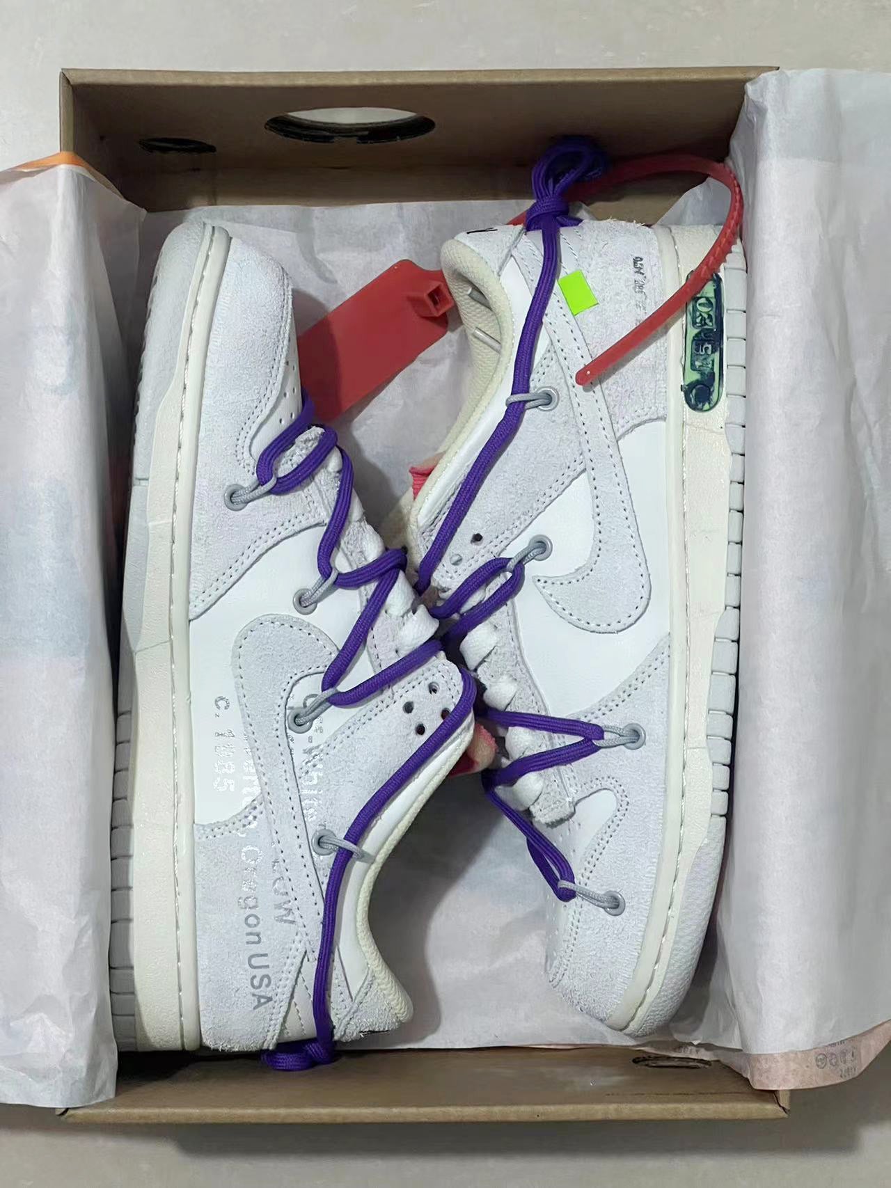 Off-White x Nike Dunk SB Low "Lot 15"