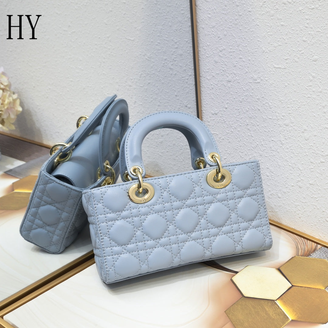 Dior "Small Lady Bag Blue"