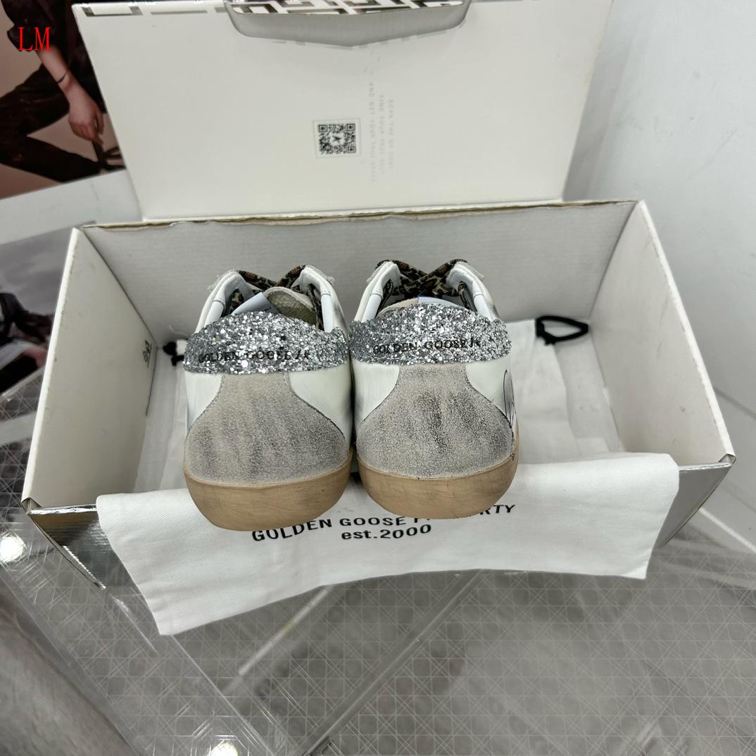 Golden Goose "Glitter Mid Star Sneakers"