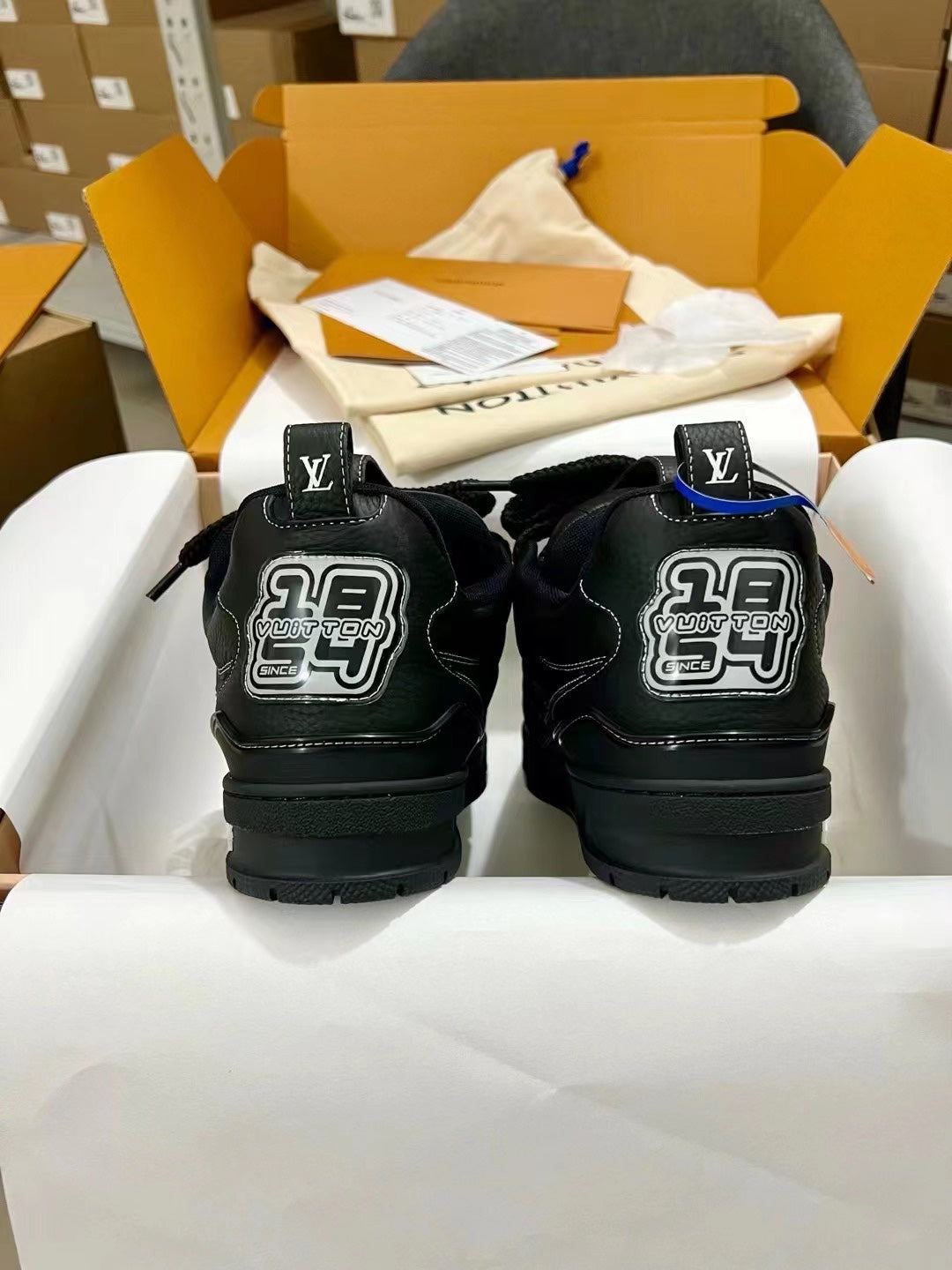 Louis Vuitton Skate Sneaker 'Oversized Flower Black'