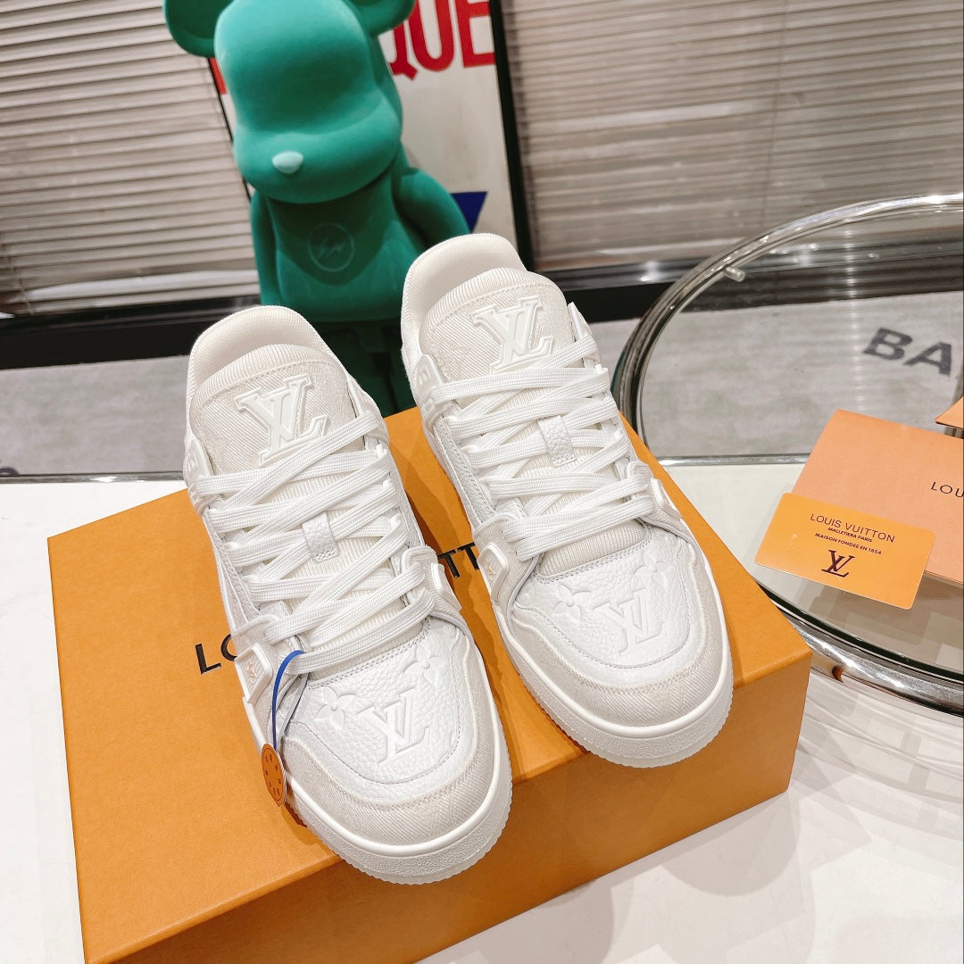 Louis Vuitton Trainer Low "White"