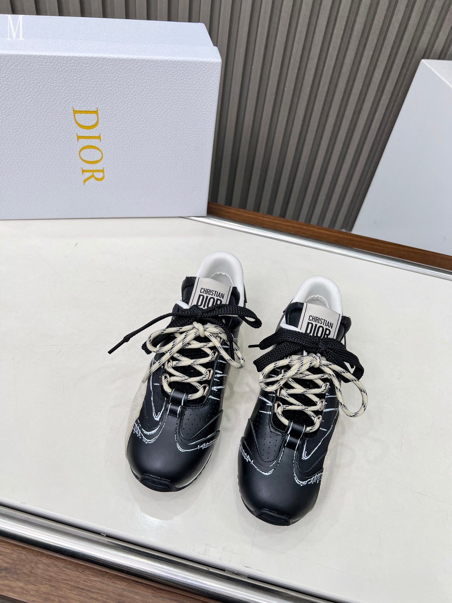 Dior D-Sketch "Black Nylon and Calfskin"