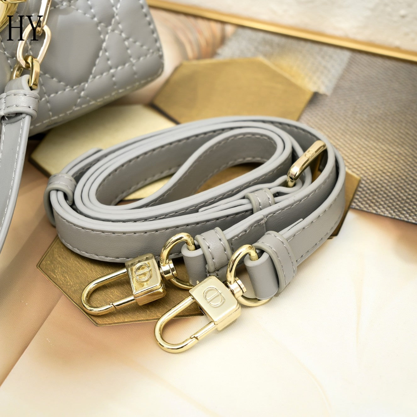 Dior "Small Lady Bag Grey"