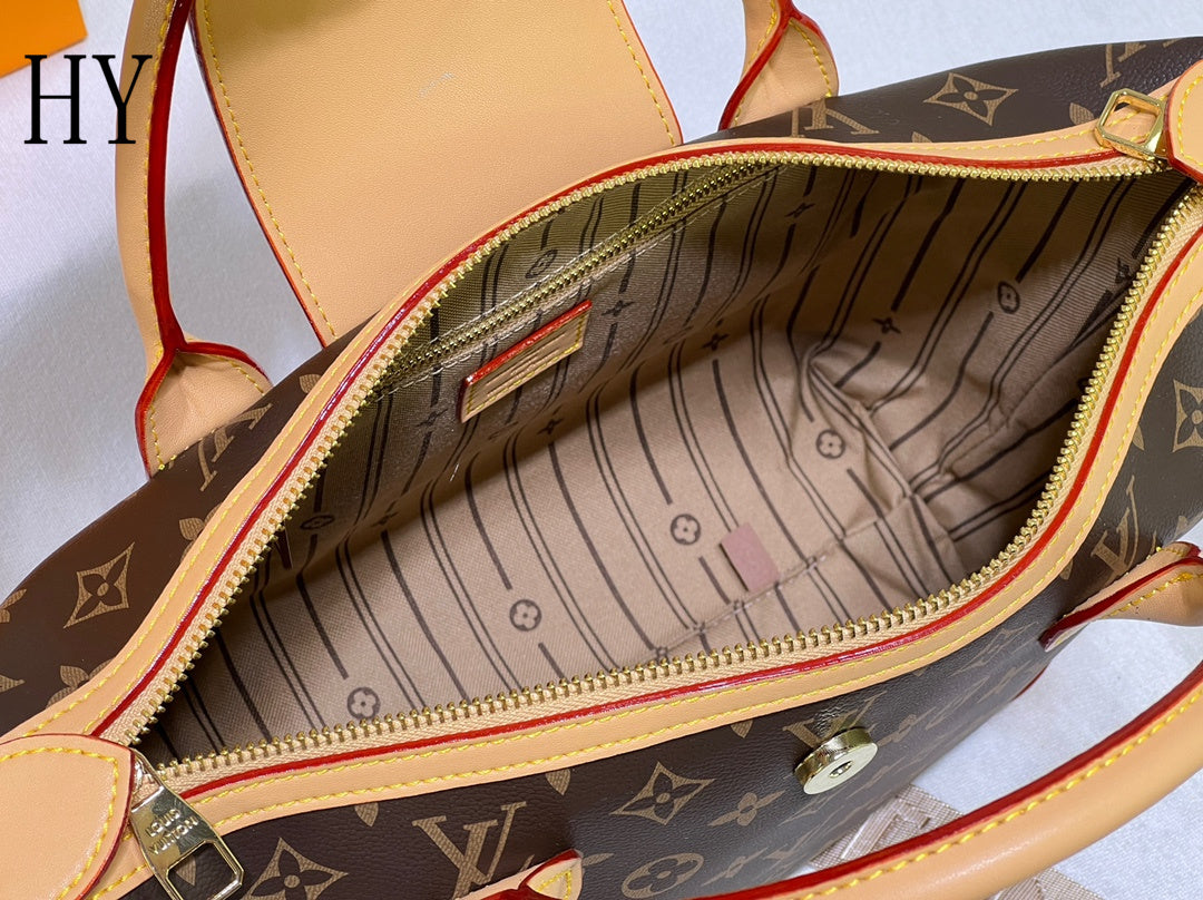 Louis Vuitton "Damier Azur Neverfull Bright"