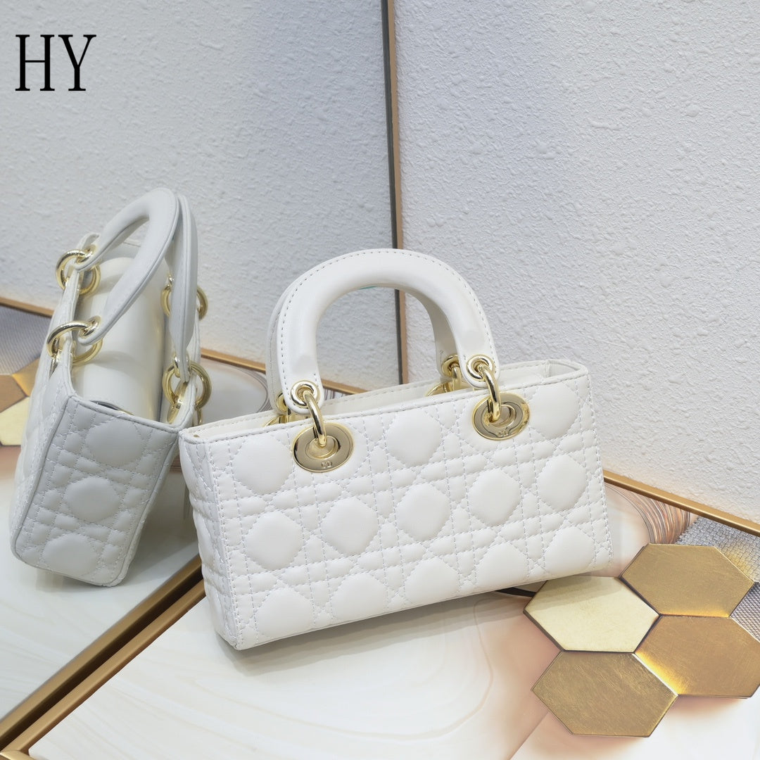 Dior "Small Lady Bag White"
