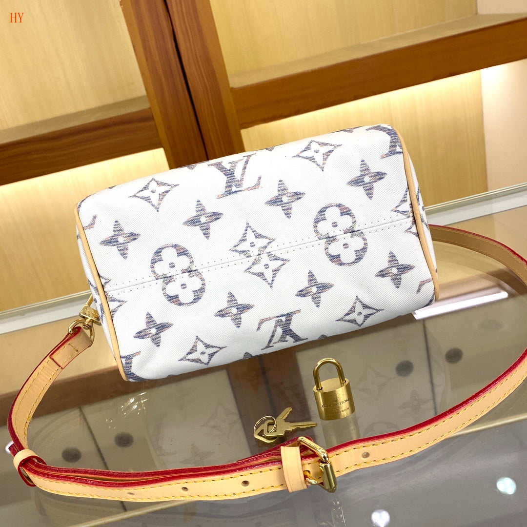 Louis Vuitton "Speedy Multicolour Beige"
