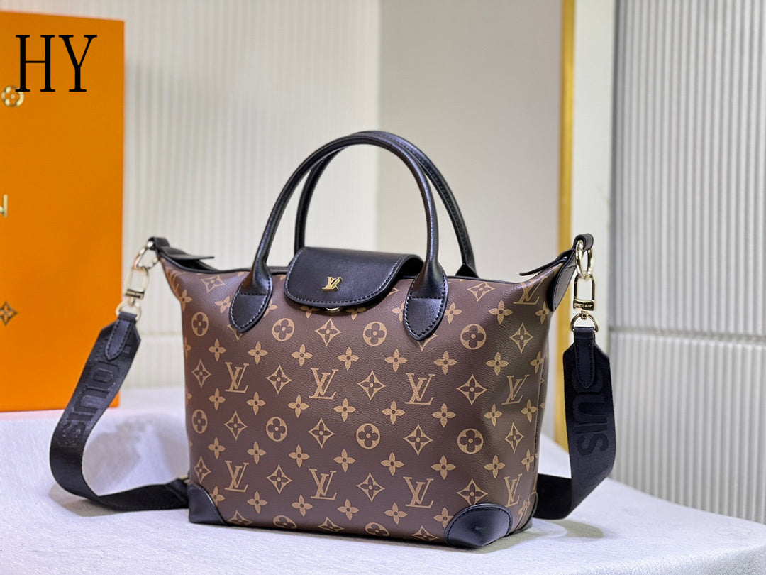 Louis Vuitton "Damier Azur Neverfull Black"