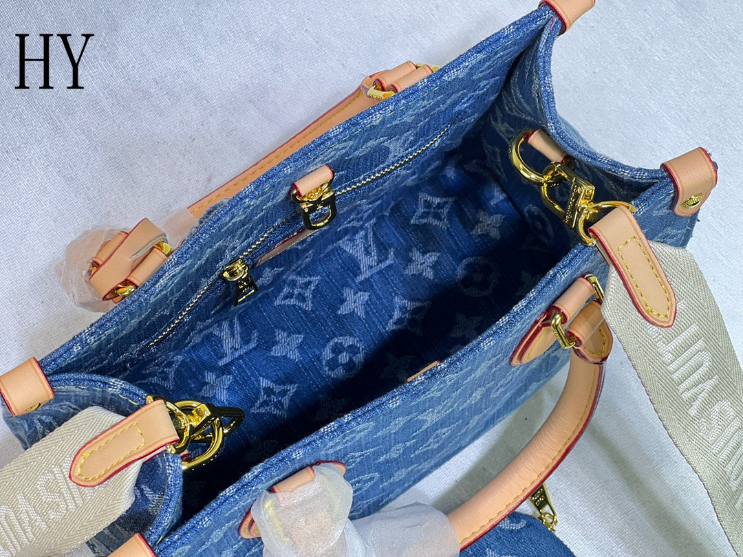 Louis Vuitton "Luxury Monogram Denim Blue"