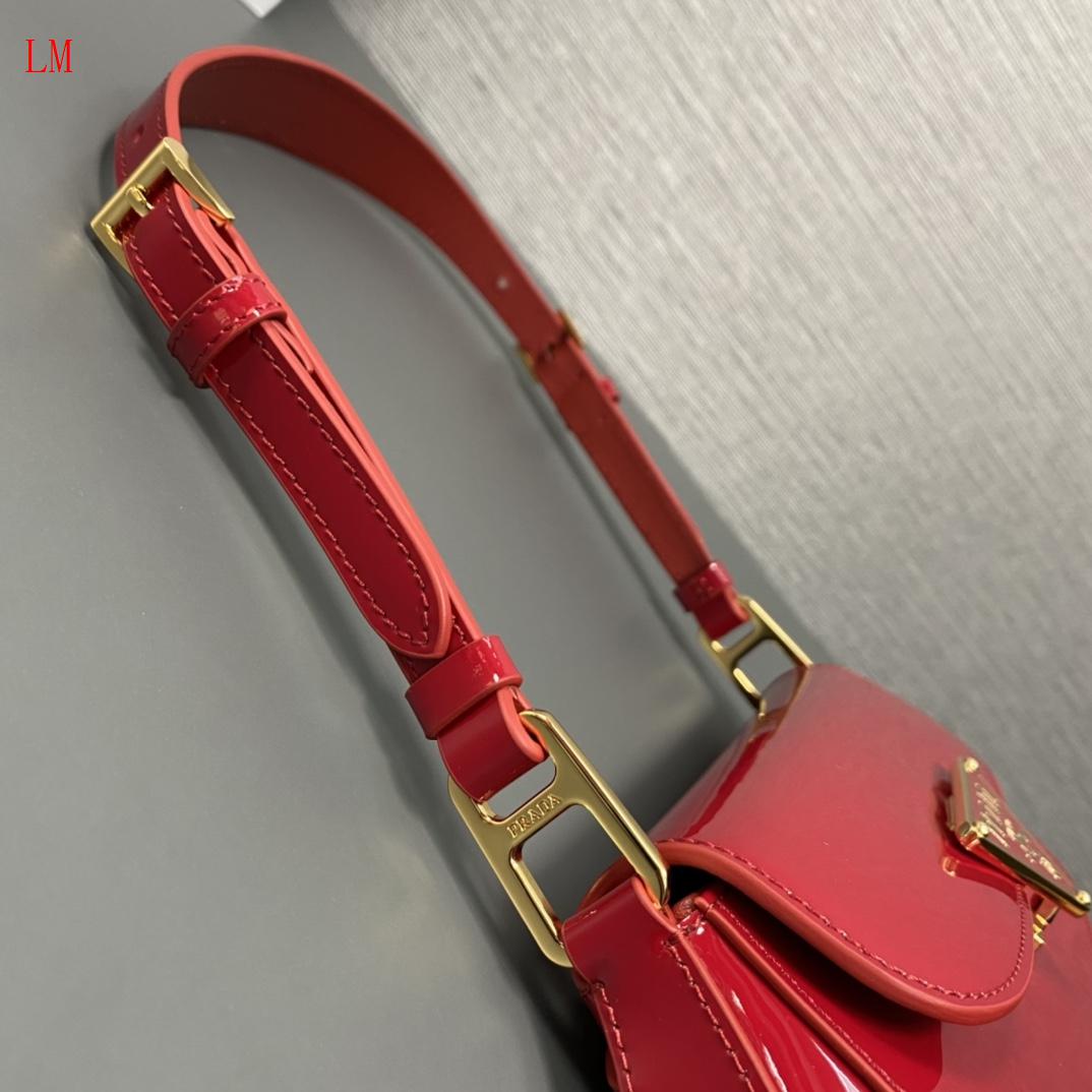 Prada "Cleo Shoulder Bag Black"