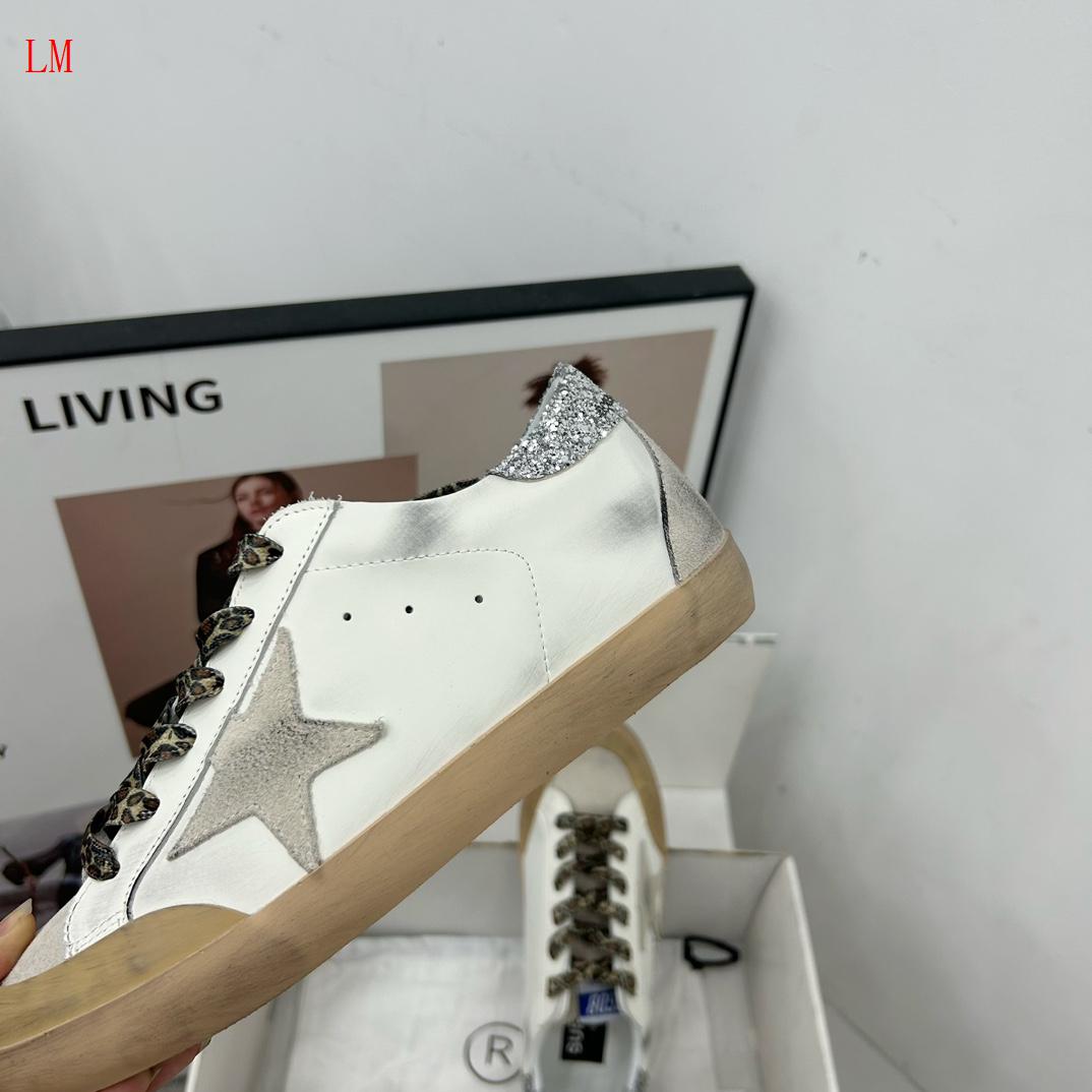 Golden Goose "Glitter Mid Star Sneakers"