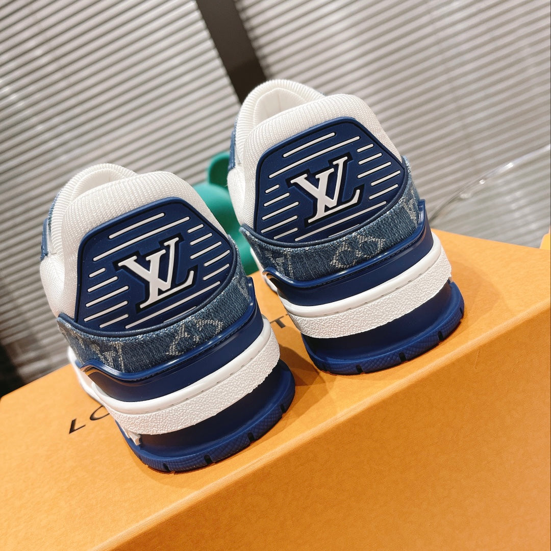 Louis Vuitton Trainer Low "Monogram Denim"