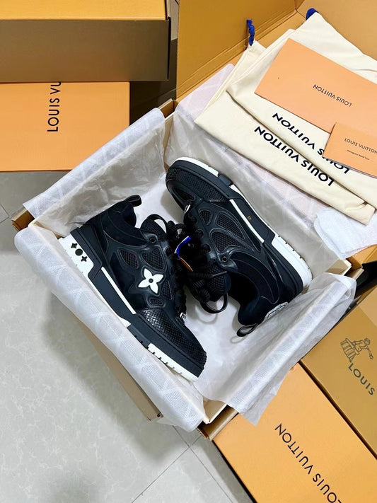 Louis Vuitton Skate Sneaker 'Black White'