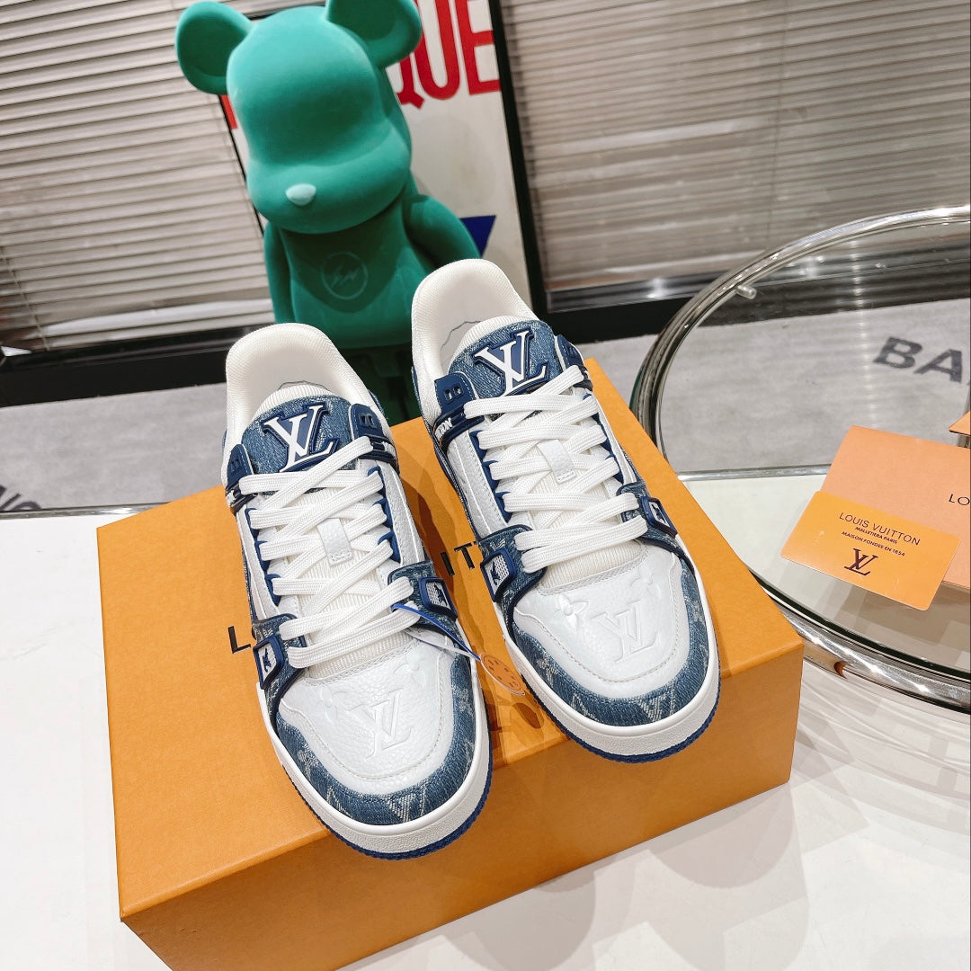 Louis Vuitton Trainer Low "Monogram Denim"