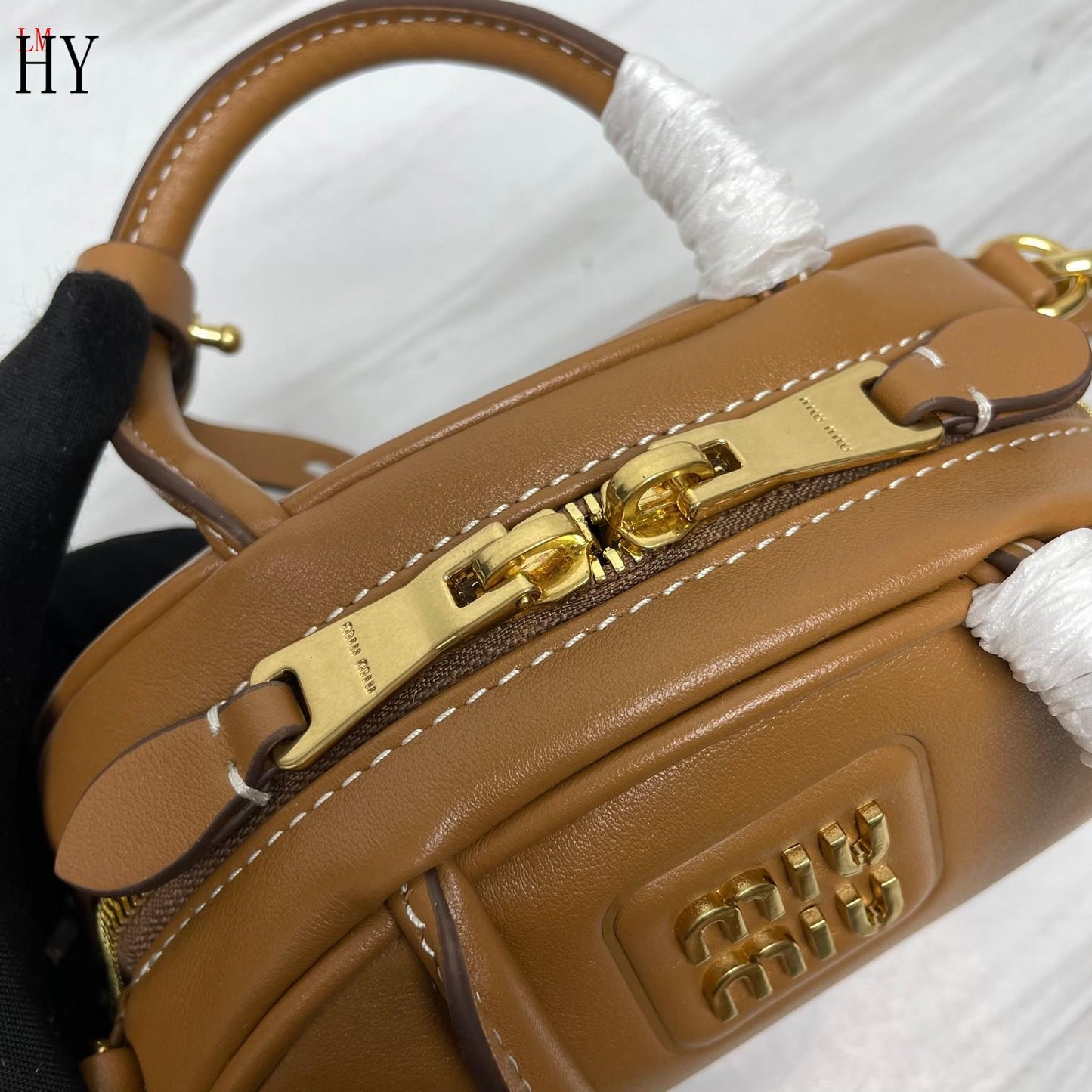 Miu Miu "Leather Mini Top Handle bag "