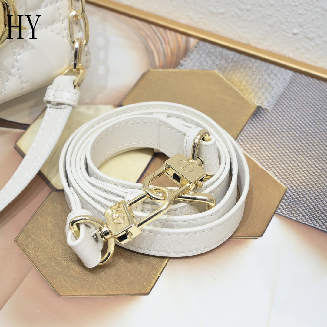 Dior "Small Lady Bag White"