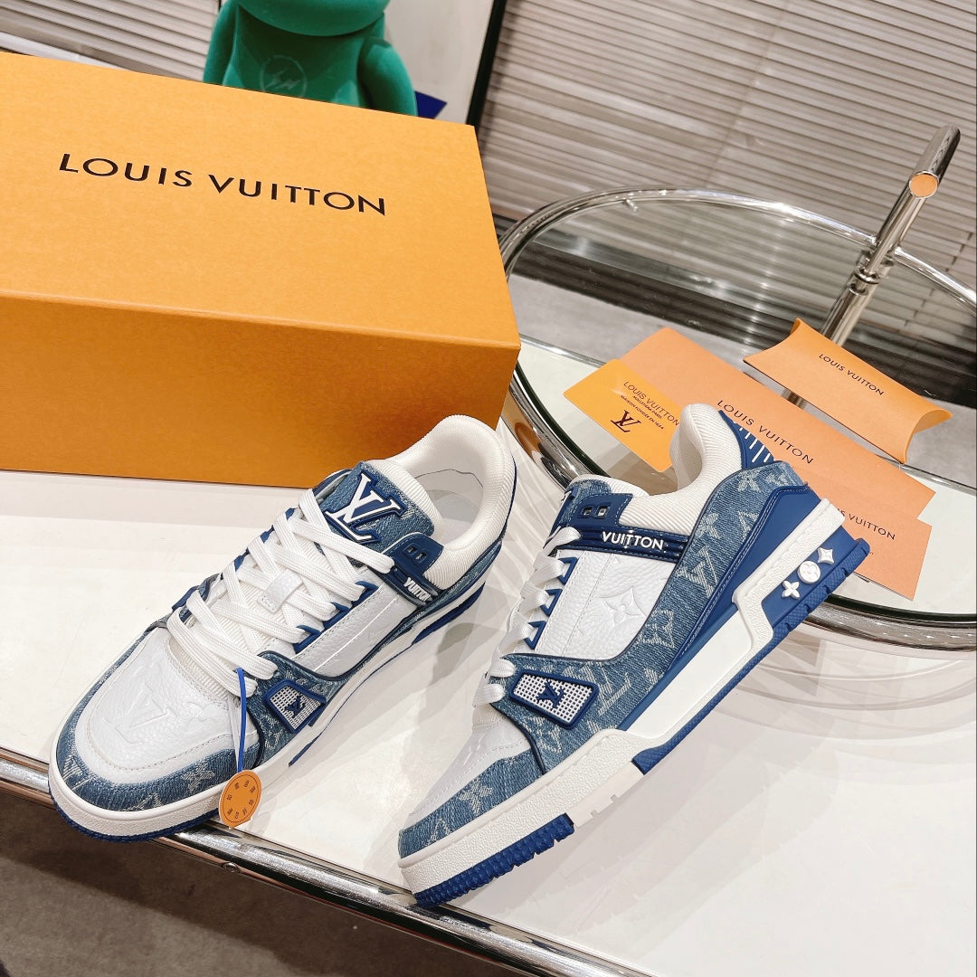 Louis Vuitton Trainer Low "Monogram Denim"
