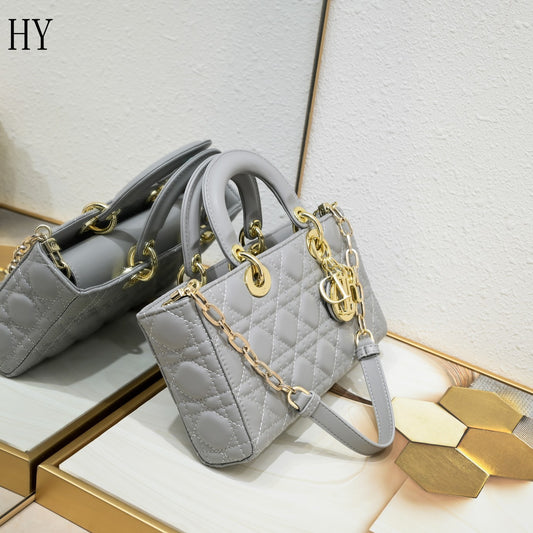 Dior "Small Lady Bag Grey"