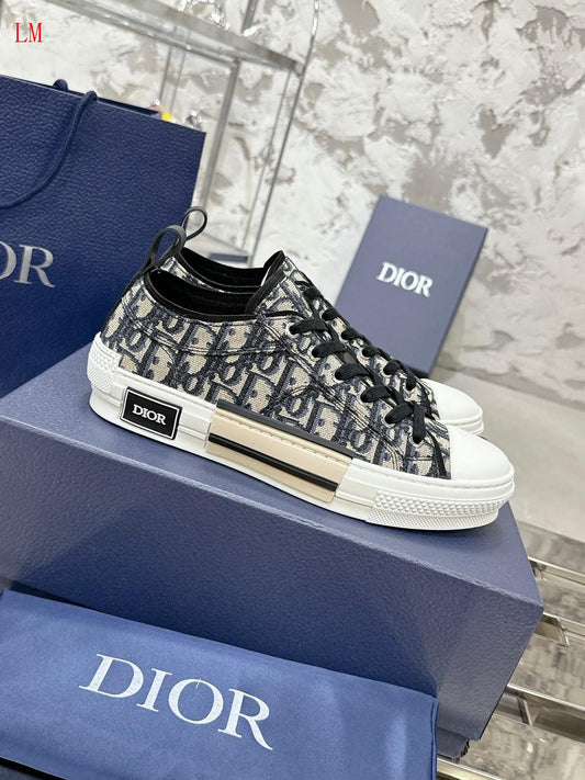 Dior B23 "League Low-Top Sneaker Black Dior Oblique Jacquard"