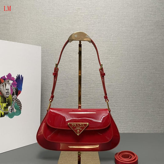 Prada "Cleo Shoulder Bag Black"